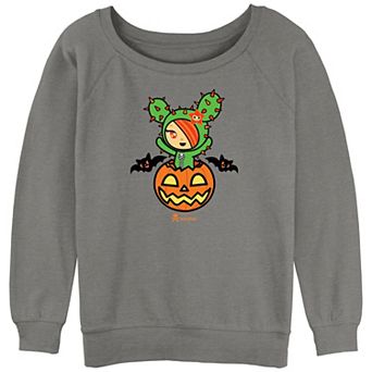Juniors' Tokidoki Pumpkin Scare Graphic Pullover