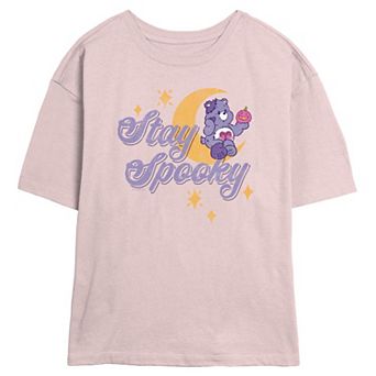 Juniors' Care Bears Stay Spooky Skimmer Graphic Tee