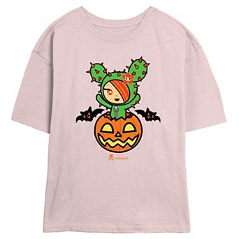 Juniors' Tokidoki Pumpkin Scare Skimmer Graphic Tee