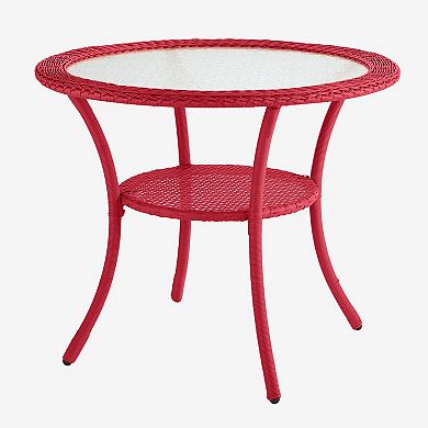 Brylanehome Roma All-weather Resin Wicker Bistro Table