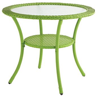 Brylanehome Roma All-weather Resin Wicker Bistro Table
