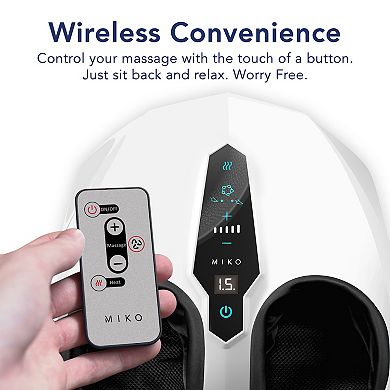 Miko Shiatsu Foot Massager With Heat And Multiple Functions