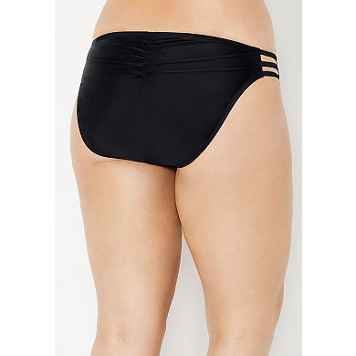Swimsuits for All Women's Triple String Swim Brief