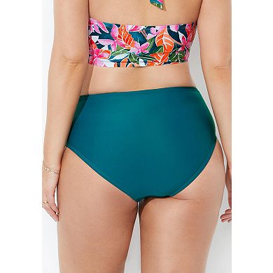 Swimsuits for All Women's High Waist Sash Bikini Bottom