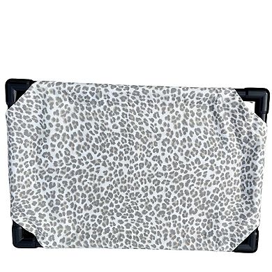 Truman + Teddy (Running Wild) Easy-to-clean Handcrafted Elevated, Cot-Style Dog Bed