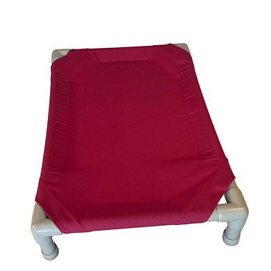Truman + Teddy (Peony) Easy-to-clean Handcrafted Elevated, Cot-Style Dog Bed 
