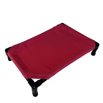 Truman + Teddy (Peony) Easy-to-clean Handcrafted Elevated, Cot-Style Dog Bed