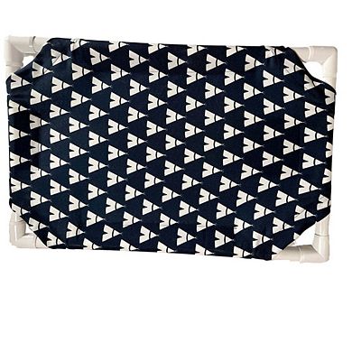 Truman + Teddy (Teepee) Easy-to-clean Handcrafted Elevated, Cot-Style Dog Bed 