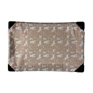 Truman + Teddy (Among Friends) Easy-to-clean Handcrafted Elevated, Cot-Style Dog Bed