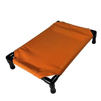 Truman + Teddy (Cinnamon) Easy-to-clean Handcrafted Elevated, Cot-Style Dog Bed