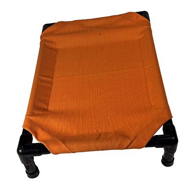 Truman + Teddy (Cinnamon) Easy-to-clean Handcrafted Elevated, Cot-Style Dog Bed 