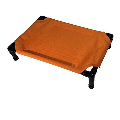 Truman + Teddy (Cinnamon) Easy-to-clean Handcrafted Elevated, Cot-Style Dog Bed 