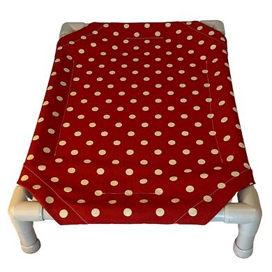 Truman + Teddy (Annie) Easy-to-clean Handcrafted Elevated, Cot-Style Dog Bed