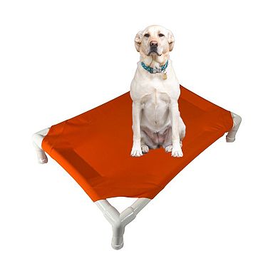 Truman + Teddy (Blaze) Easy-to-clean Handcrafted Elevated, Cot-Style Dog Bed 