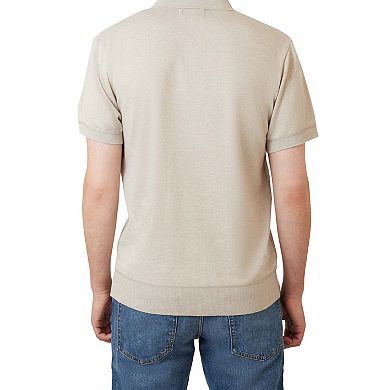 Precedent Men's Short Sleeve Sweater Polo
