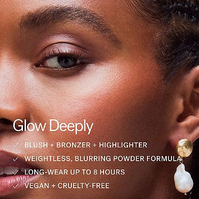 The Ethereal Baked Face Palette - Long-Wear Bronzer, Highlighter & Blush