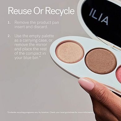 The Ethereal Baked Face Palette - Long-Wear Bronzer, Highlighter & Blush