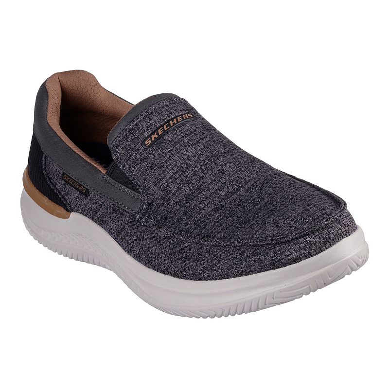 Skechers Relaxed Fit® Hasting Marco Men's Shoes, Size: 12, Gray Black