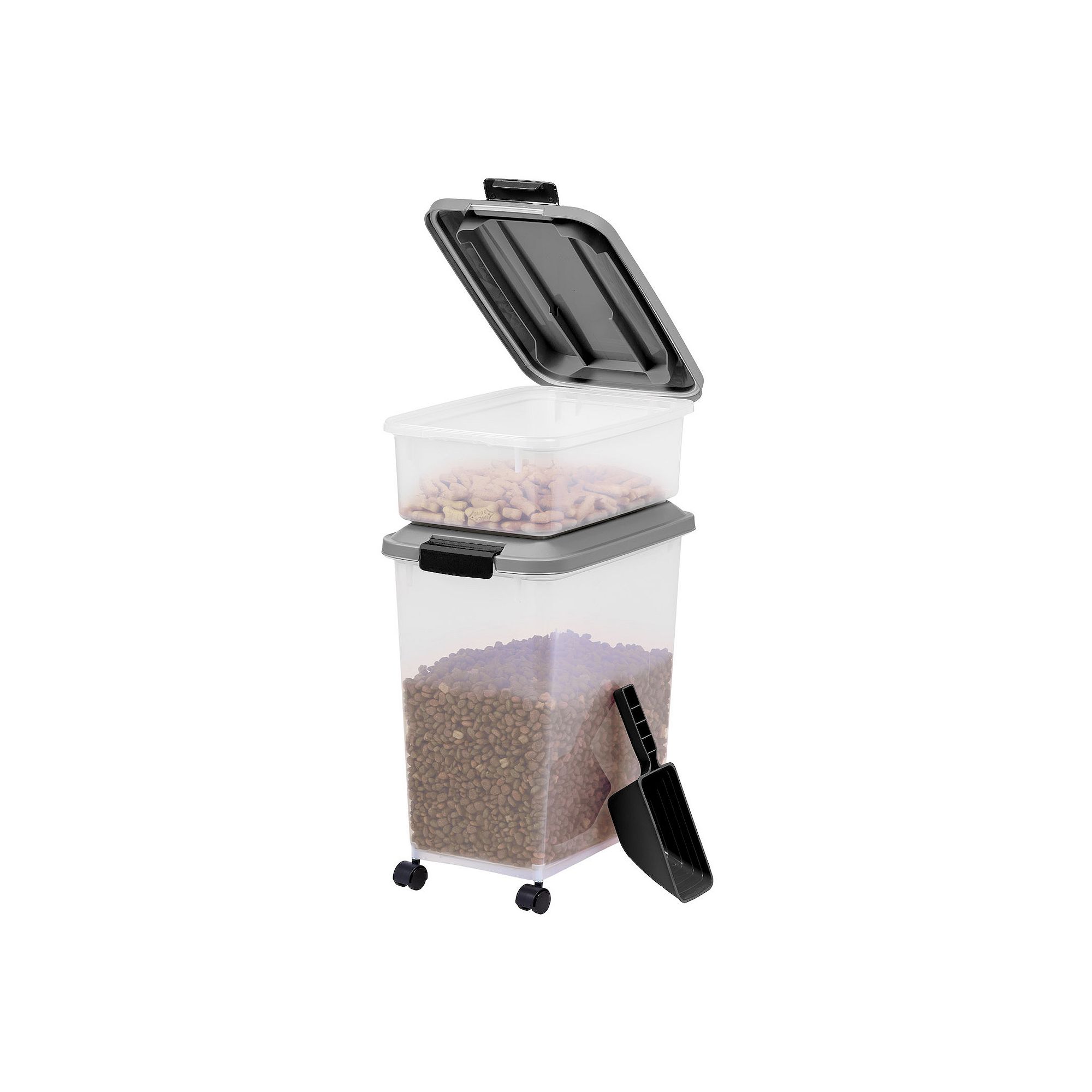 Iris Airtight 3-pc. Pet Food Storage Container, Multi