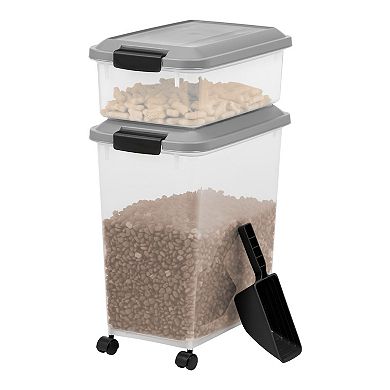 Iris Airtight 3-pc. Pet Food Storage Container
