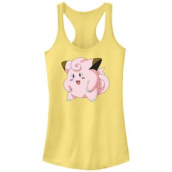 Juniors' Pokemon Happy Clefairy Racerback Tank Top