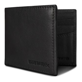 Men's Eddie Bauer EB Signature Leather Flip ID Bifold Wallet