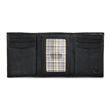 Men's Eddie Bauer EB Signature Leather Trifold Wallet