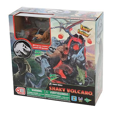 Jurassic World Shaky Volcano, Tabletop Skill and Action Game for up to 4 Players