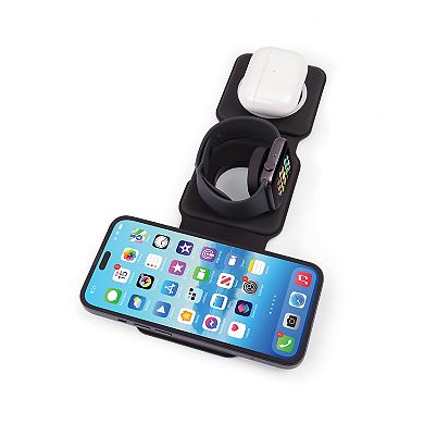 Connect 3-in-1 Foldable Wireless Charger