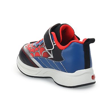 Spiderman Webbed Light-Up Toddler Boys' Athletic Shoes
