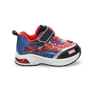 Spiderman Webbed Light-Up Toddler Boys' Athletic Shoes