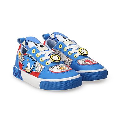 Sonic The Hedgehog Toddler Boys' Low Court Sneakers
