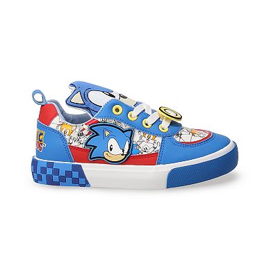Sonic The Hedgehog Toddler Boys' Low Court Sneakers