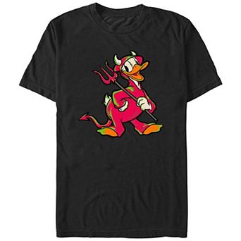 Disney 100 Donald Duck Devil Costume Men's Graphic Tee