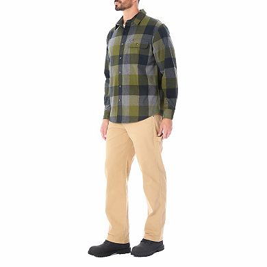 Big & Tall Smith's Workwear Pocket Flannel Shirt