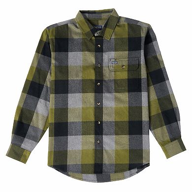 Big & Tall Smith's Workwear Pocket Flannel Shirt