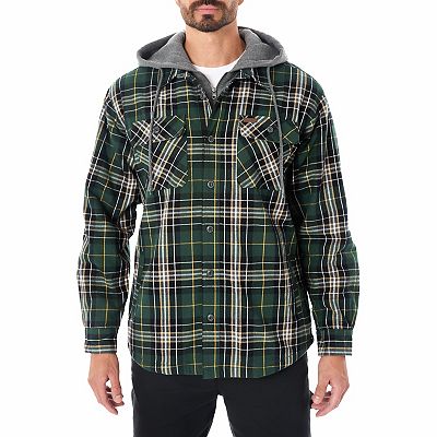 Kohls hooded flannel hotsell