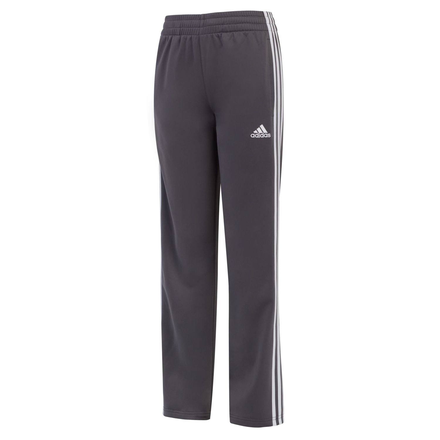 black pants with silver stripe