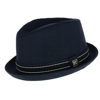 Kenny K Men's Upturned Brim Fedora With Hatband