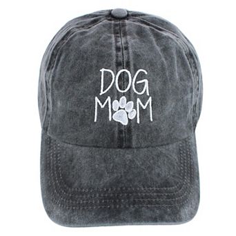 David & Young Women's Dog Mom Embroidered Baseball Cap