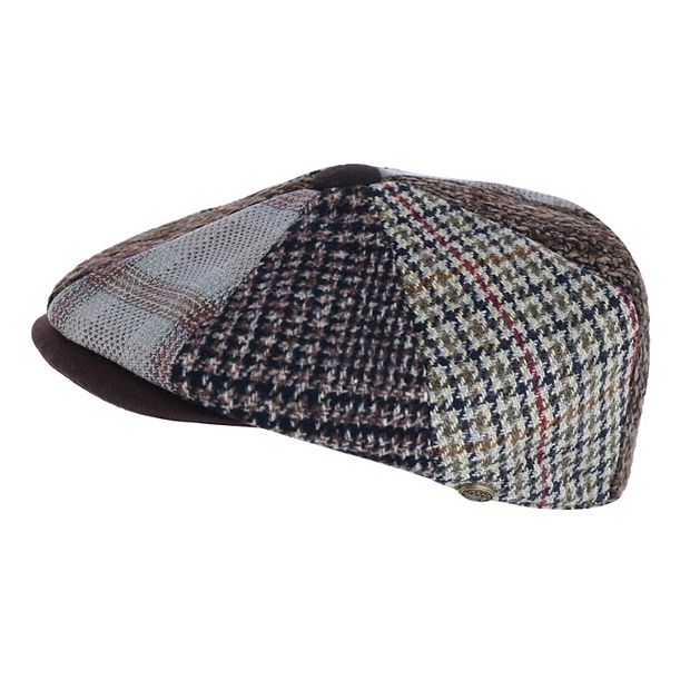 Mens patchwork caps clearance