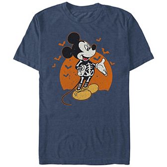 Disney's Mickey Mouse Skeleton Costume Men's Graphic Tee