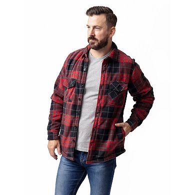 Men's Heat Holders Heatweaver Lined Fleece Shirt Jacket