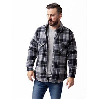 Men's Heat Holders Heatweaver Lined Fleece Shirt Jacket