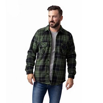 Men's Heat Holders Heatweaver Lined Fleece Shirt Jacket