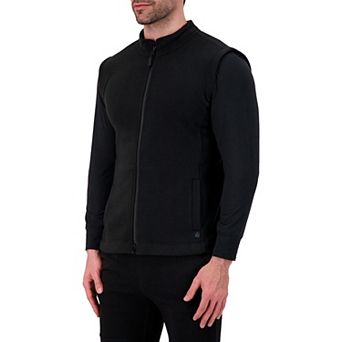 Men's Heat Holders Original Fleece Double Zipper Vest