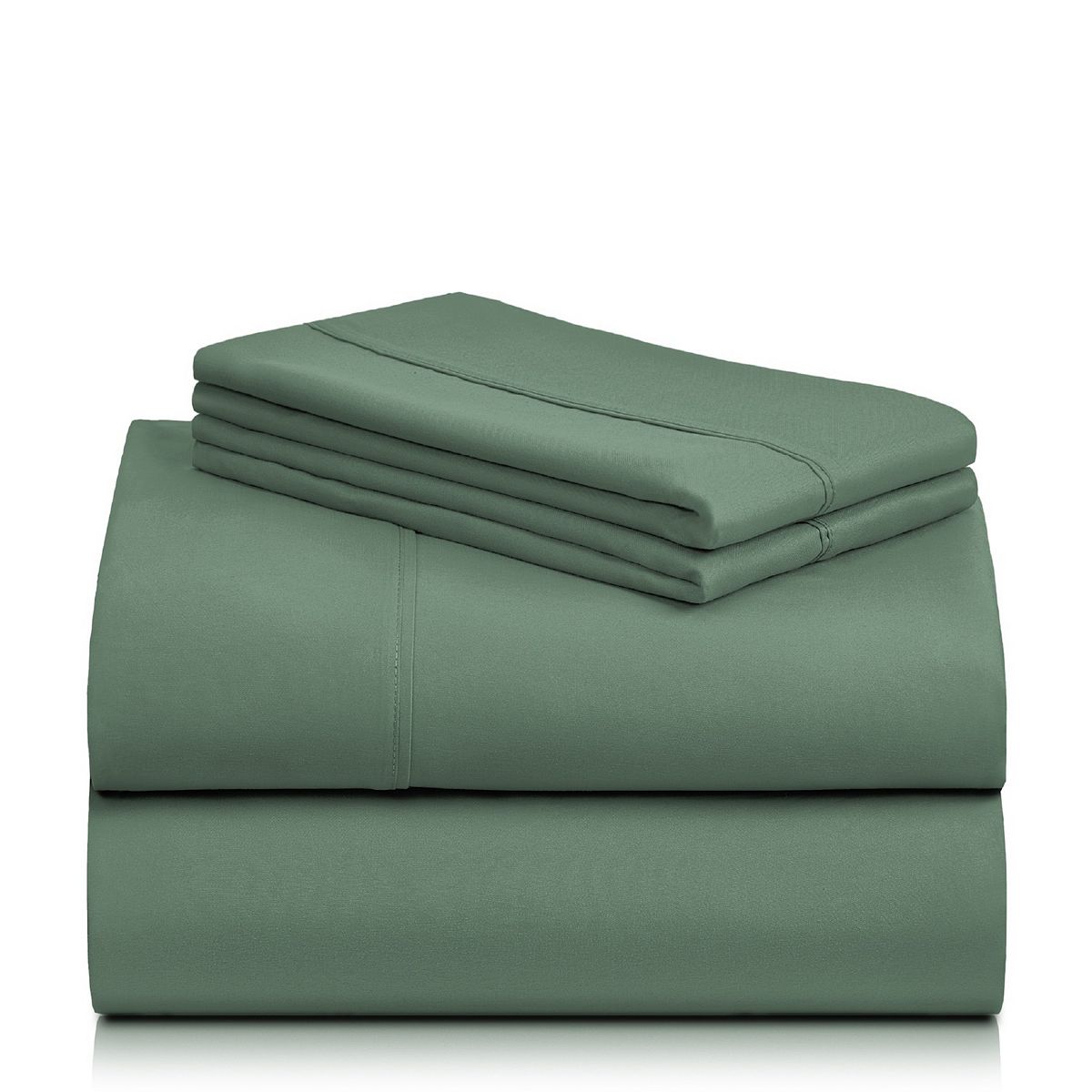 Cooling Sheet Set or Pillowcases - Tree Moss Green, QUEEN SET