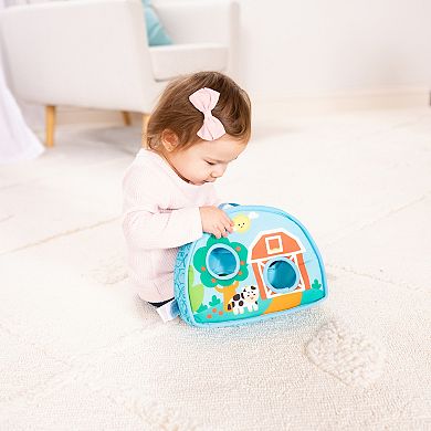 Melissa & Doug Rollables Take-Along Tote with Giraffe Infant and Toddler Toy
