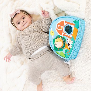 Melissa & Doug Rollables Take-Along Tote with Giraffe Infant and Toddler Toy