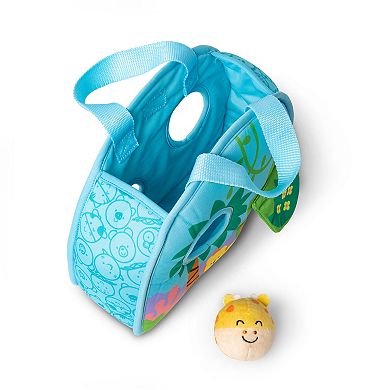 Melissa & Doug Rollables Take-Along Tote with Giraffe Infant and Toddler Toy